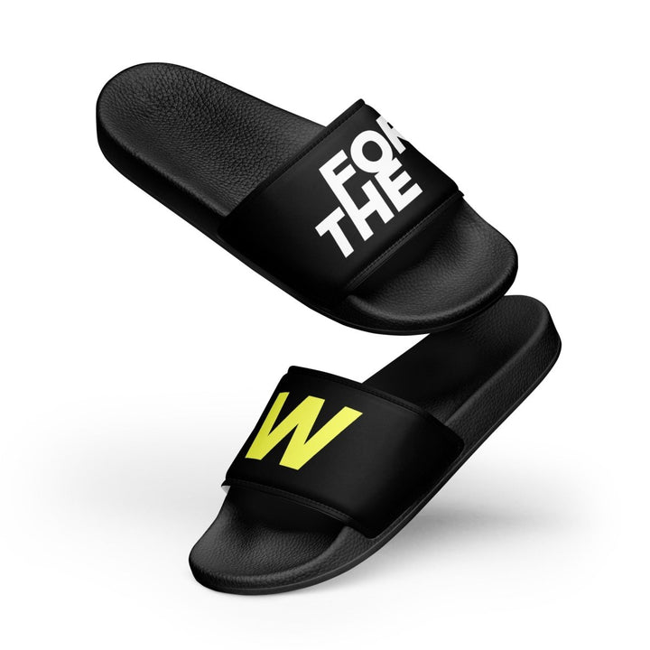 Men's "For The Dub" Slides at WREKD Co.