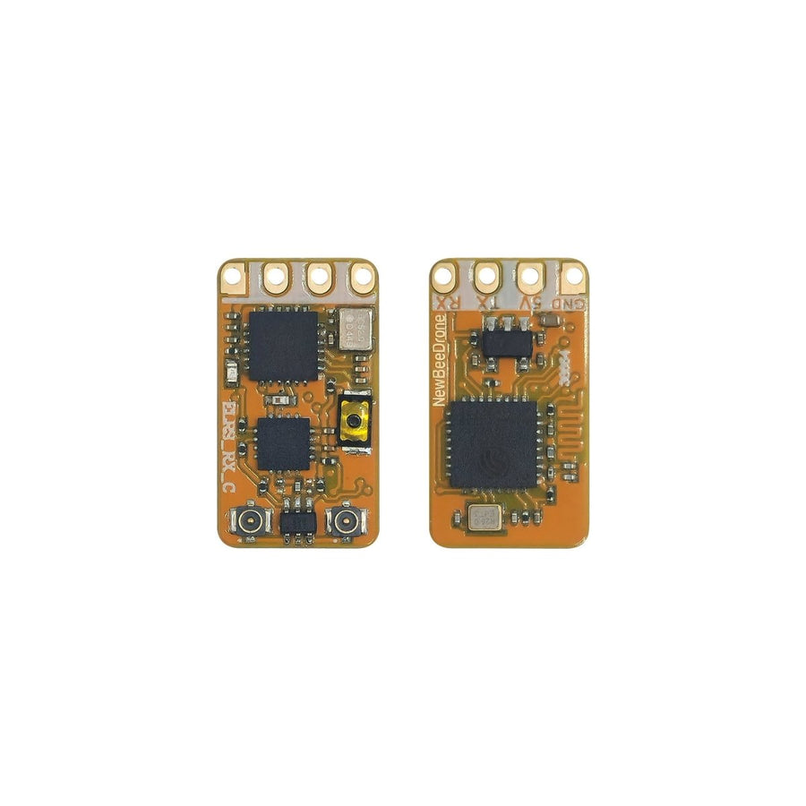 NewBeeDrone BeeCeiver ExpressLRS 2.4Ghz Diversity with TCXO Oscillator Micro Receiver at WREKD Co.