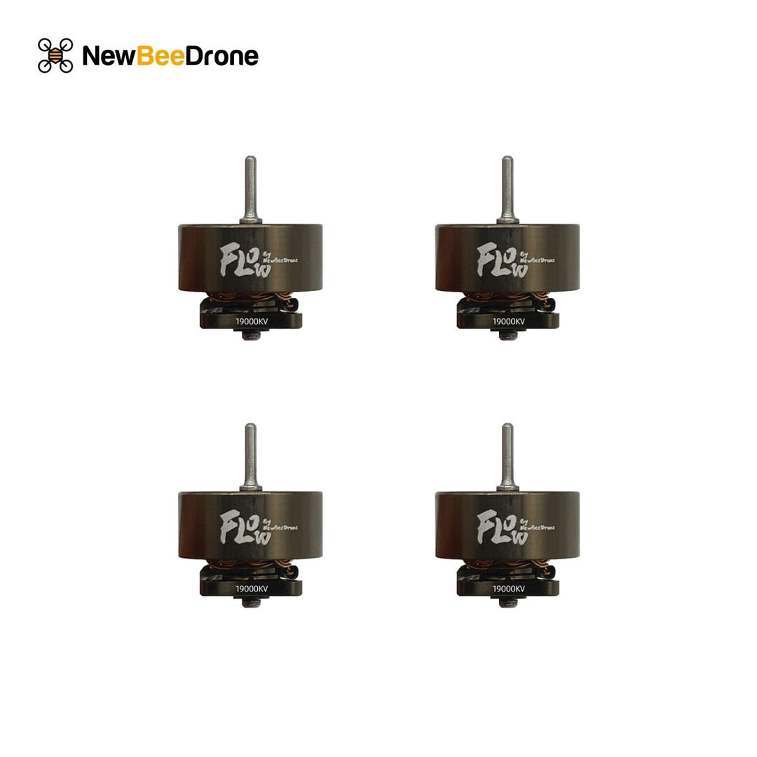 NewBeeDrone Flow 0802 19000kv Brushless Motors (Set of 4) at WREKD Co.