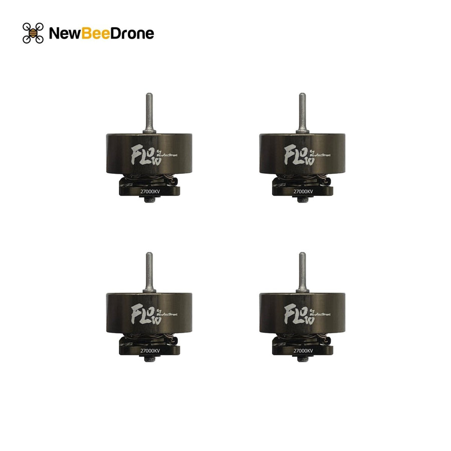 NewBeeDrone Flow 0802 27000kv Brushless Motors (Set of 4) at WREKD Co.