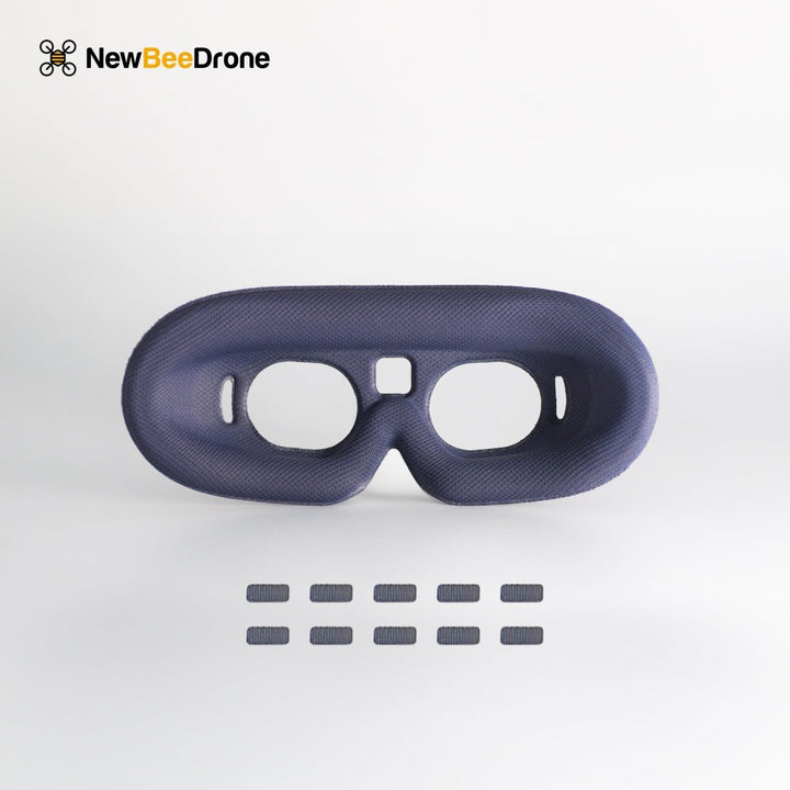 NewBeeDrone Max Comfort Goggle Foam for DJI Goggles 2 - Fabric at WREKD Co.
