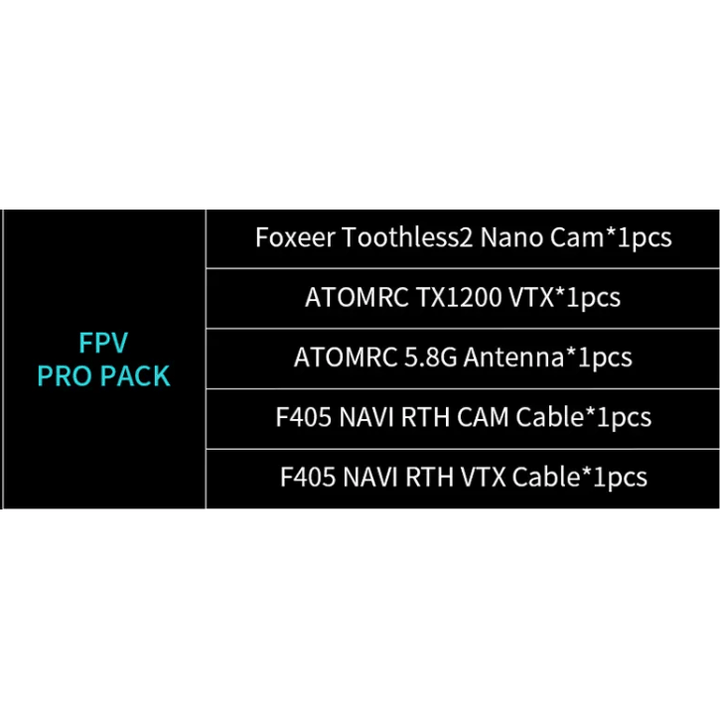 (PRE-ORDER) AtomRC RTH Dolphin V1.1 FPV Fixed Wing - Pro FPV PNP Version - Black at WREKD Co.