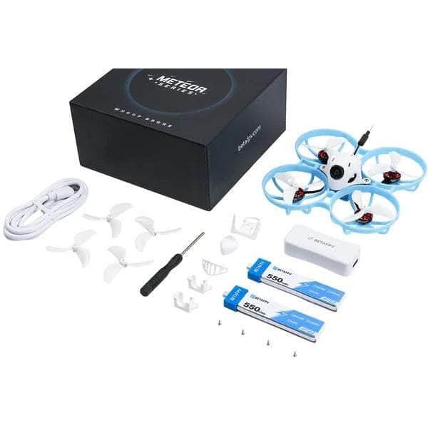 (PRE-ORDER) BetaFPV BNF Meteor75 Pro 1S Analog Brushless Analog Whoop (BT2.0) - Choose Your Receiver at WREKD Co.