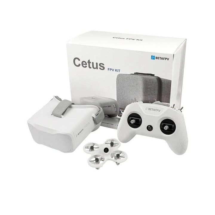 (PRE-ORDER) BetaFPV RTF Cetus FPV Analog Kit - Cetus Whoop, Goggles, Transmitter, Batteries, Charger & Case at WREKD Co.