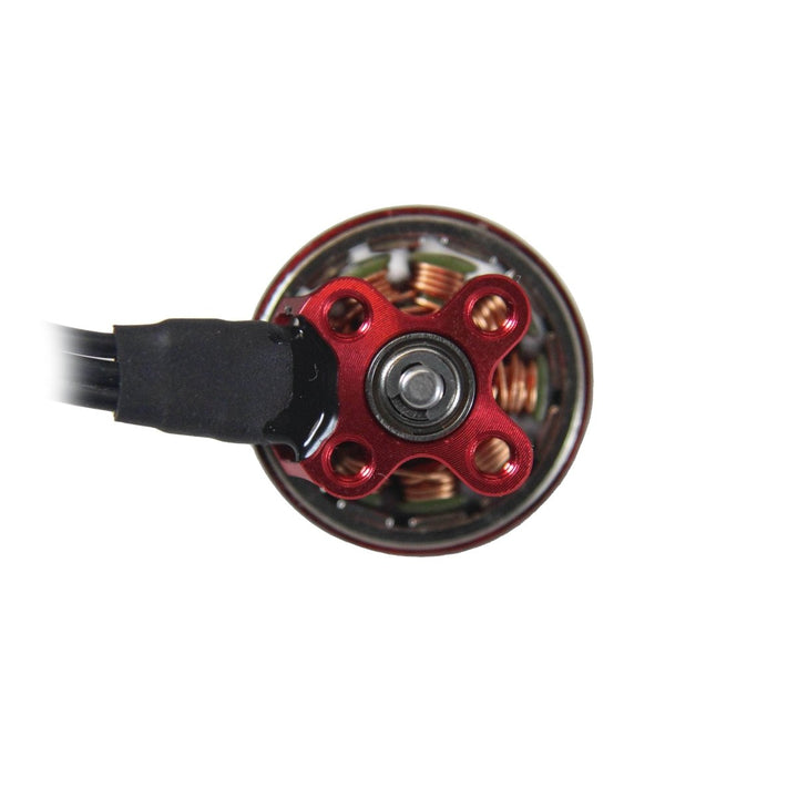 RCinPOWER GTS-V2 1207 5000Kv Micro Motor - Gunmetal/Red at WREKD Co.