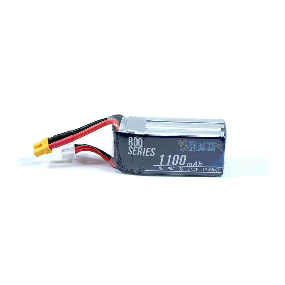 RDQ Series 11.4V 3S 1100mAh 60C LiHV Battery - XT30 at WREKD Co.