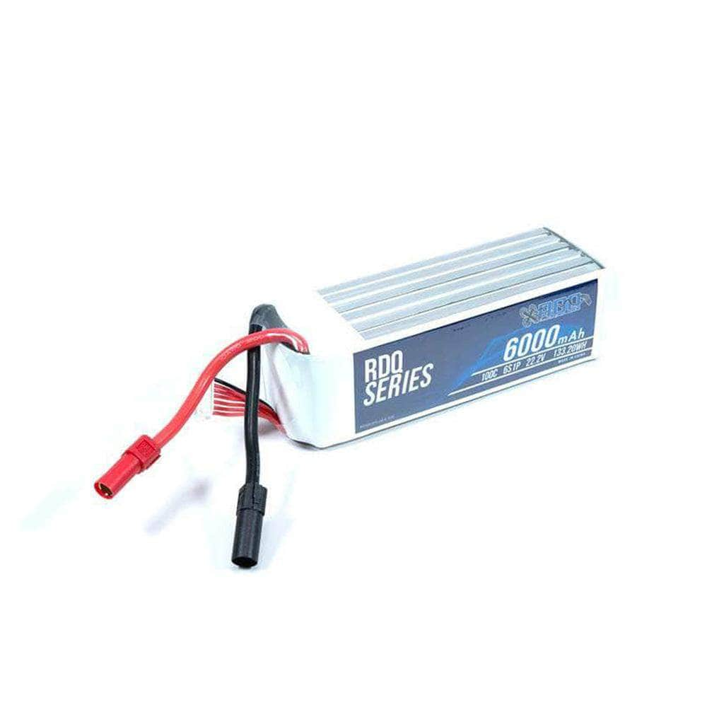 RDQ Series 22.2V 6S 6000mAh 100C LiPo Battery - XT150 at WREKD Co.