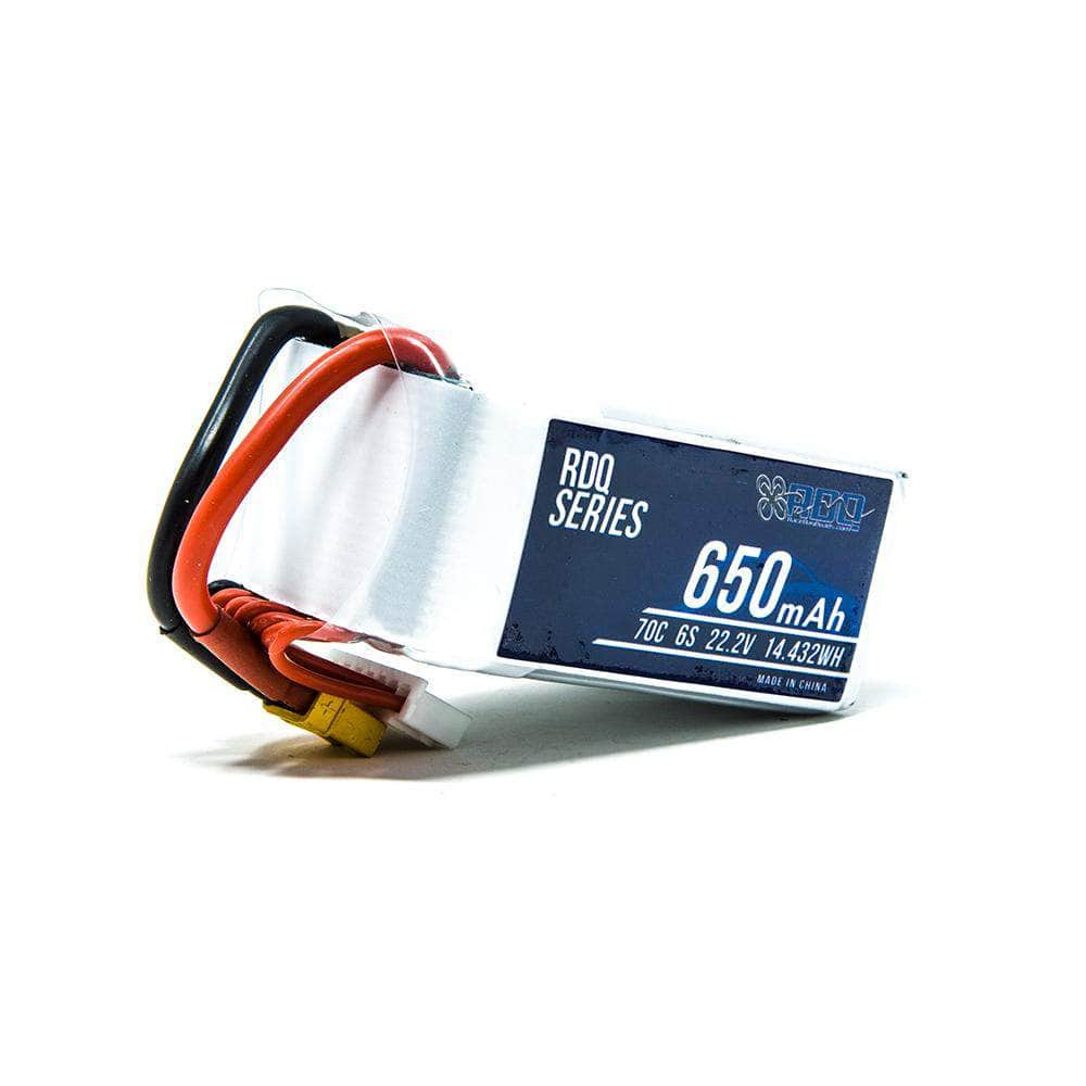 RDQ Series 22.2V 6S 650mAh 70C LiPo Micro Battery - XT30 at WREKD Co.