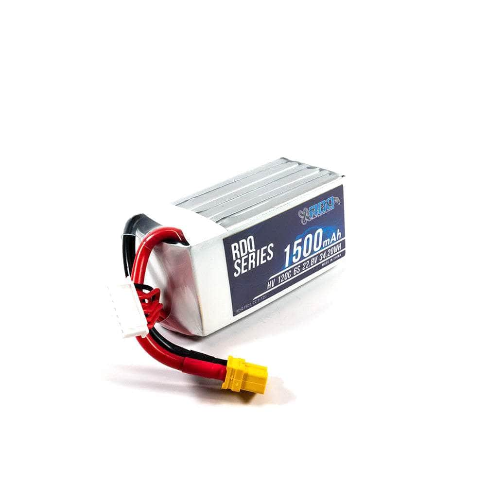 RDQ Series 22.8V 6S 1500mAh 120C LiHV Battery - XT60 at WREKD Co.