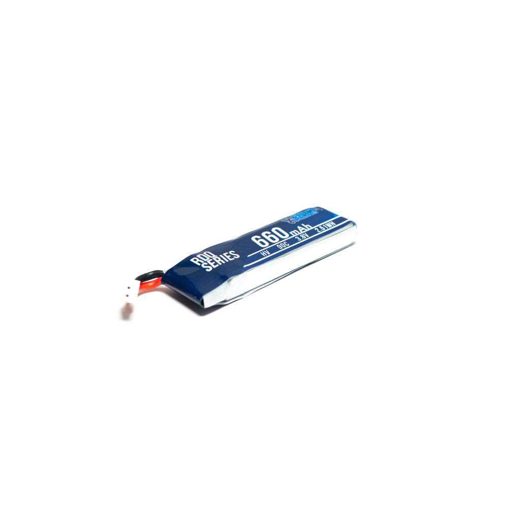 RDQ Series 3.8V 1S 660mAh 90C LiHV Whoop/Micro Battery - PH2.0 at WREKD Co.