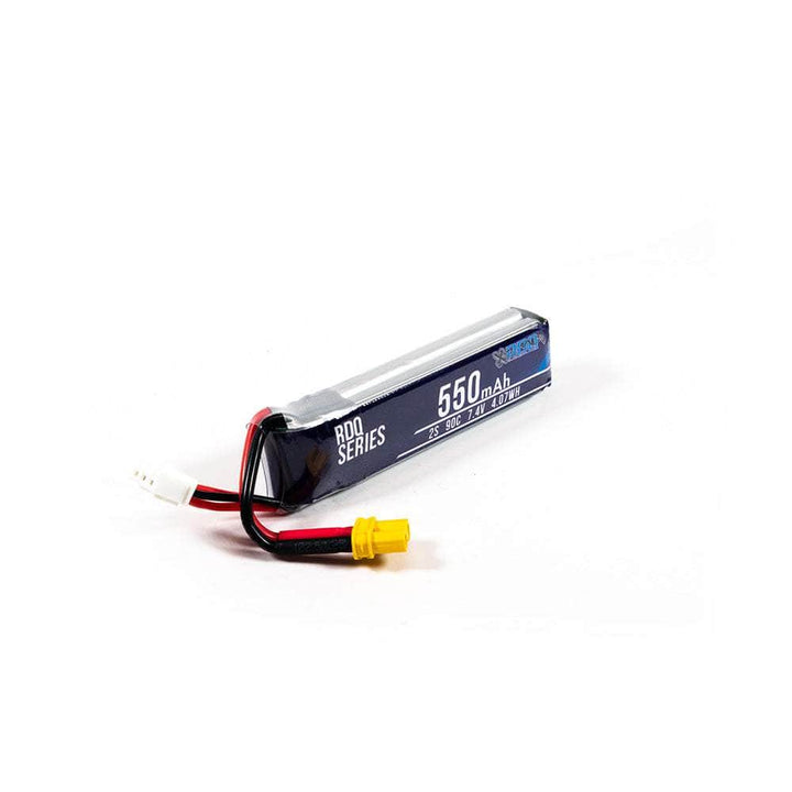 RDQ Series 7.4V 2S 550mAh 90C LiPo Whoop/Micro Battery - XT30 at WREKD Co.