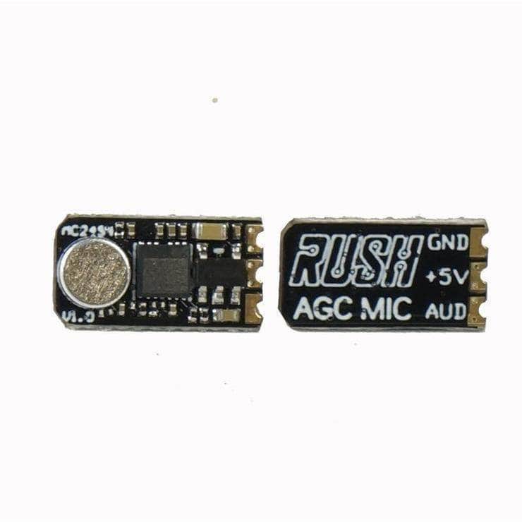RUSHFPV AGC Mic Ultra-small External Automatic Gain Control Microphone for VTX at WREKD Co.