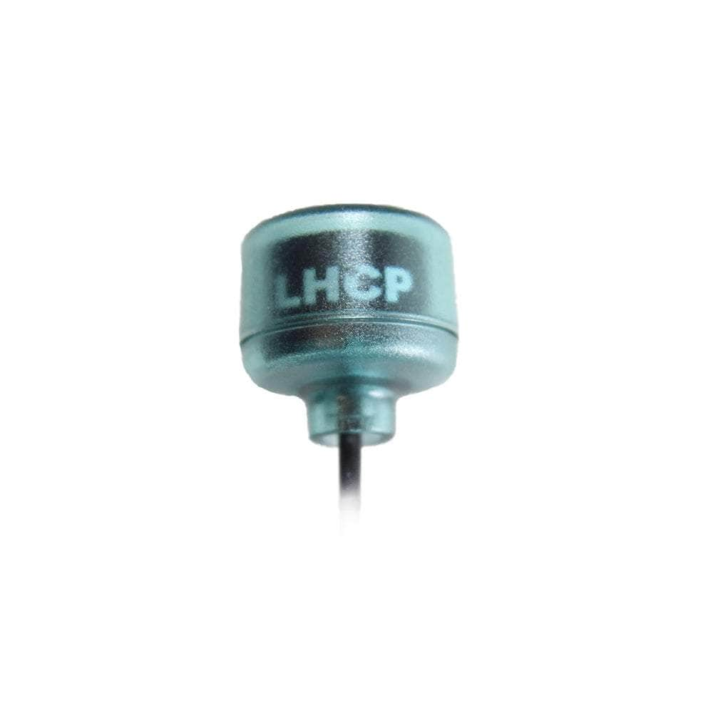 TrueRC Core 5.8GHz 85mm U.FL Antenna - Teal - Choose Your Polarization at WREKD Co.