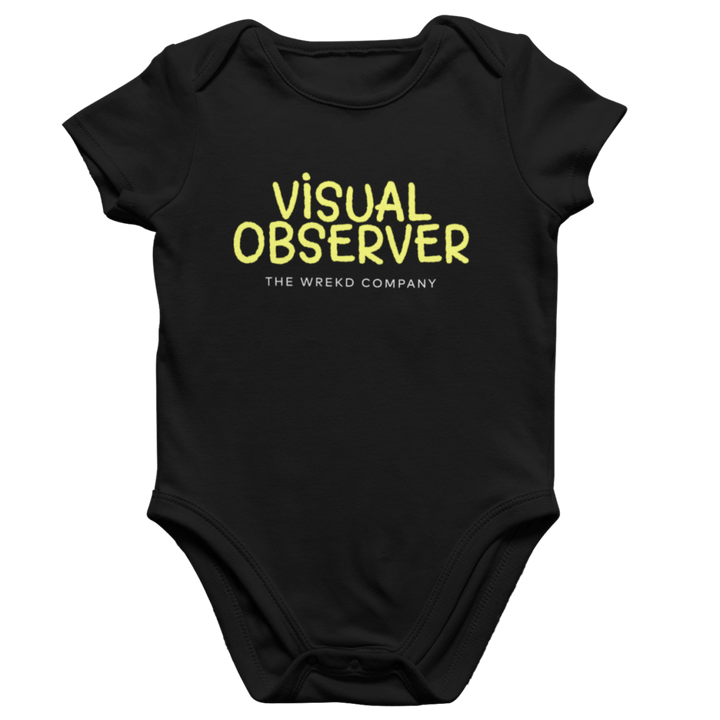 "Visual Observer" Onesie at WREKD Co.